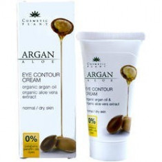 Crema Contur Ochi Argan si Aloe Vera 30ml, COSMETIC PLANT foto