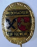 I.124 INSIGNA STICKPIN GERMANIA NIEDERSACHSEN TIR PUSCA LUFTGEWEHR h50mm email, Europa