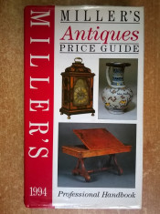 Miller&amp;#039;s Antiques Price Guide Professional Handbook 1994 foto