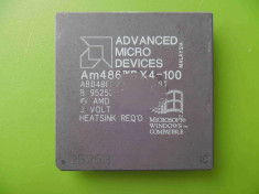 Procesor AMD Am486 DX4-100 socket 3 foto