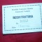 Bon de Registratura la Comitetul Central - CC al PCR ,numerotat , alb,1980