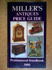 Miller&amp;#039;s Antiques Price Guide Professional Handbook 1990 foto