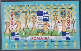 Romania 2002 - Bloc cat.nr.264 neuzat,perfecta stare - Sah (z), Nestampilat