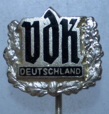 I.061 INSIGNA GERMANIA STICKPIN VDK DEUTSCHLAND h56mm email