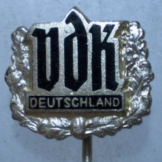 I.061 INSIGNA GERMANIA STICKPIN VDK DEUTSCHLAND h56mm email