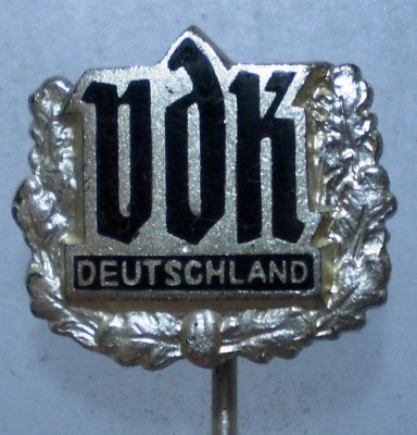 I.061 INSIGNA GERMANIA STICKPIN VDK DEUTSCHLAND h56mm email foto