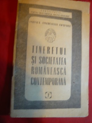 UTC- Supliment al Rev. Tanarul Leninist - Tineretul si Societatea Romaneasca foto