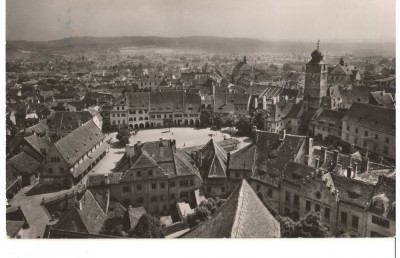 CPI (B8274) CARTE POSTALA - VEDERE DIN SIBIU, RPR foto