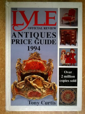 Tony Curtis - The Lyle Official Review Antiques Price Guide 1994 foto