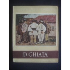 V. BENES - DUMITRU GHIATA. MAESTRII ARTEI ROMANESTI 1955, lipsa pagina de titlu