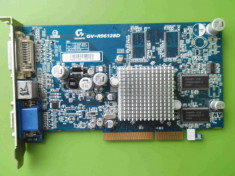 Placa Video Gigabyte Radeon 9600 128MB VGA DVI TV-out AGP foto