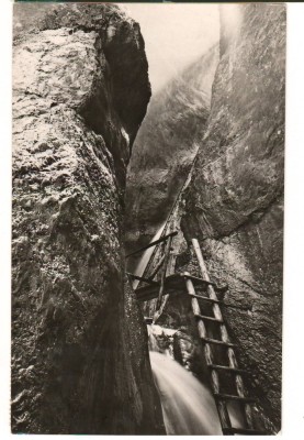 CPI (B8289) CARTE POSTALA - SPRE MASIVUL PIATRA MARE RPIN &amp;quot;SAPTE SCARI&amp;quot;, RPR foto