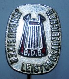 I.081 INSIGNA GERMANIA STICKPIN MUZICA LIRA JUNGMUSIKER LEISTUNGSABZEICHEN BDB, Europa