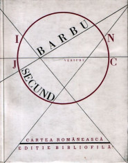 Ion Barbu : Joc secund (editie bibliofila) foto