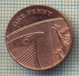 9819 MONEDA -MAREA BRITANIE - ONE PENNY -anul 2008 -starea care se vede
