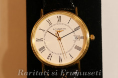 CEAS DE DAMA, MARCA LONGINES, SWISS MADE-EXTRAPLAT, QUARTZ, D=3CM foto