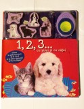 1, 2, 3... CU PISOI SI CU CATEI - carte cu PUZZLE si MELODIE (Reader&#039;s Digest)