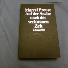 Proust - Auf der suche nach der verlorene zeit