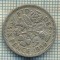 9870 MONEDA -MAREA BRITANIE - SIX PENCE -anul 1956 -starea care se vede