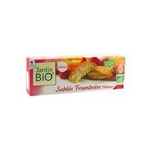 Biscuiti Bio cu Zmeura si Hibiscus fara Ulei Palmier Jardin Bio 150gr Cod: 1232619 foto