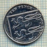 9809 MONEDA -MAREA BRITANIE - TEN PENCE -anul 2014 -starea care se vede, Europa
