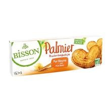 Biscuiti Bio Palmier cu Unt Bisson 2x50gr Cod: 7738 foto
