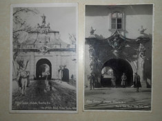 ALBA-IULIA, PORTILE 2 SI 3 //LOT DOUA CARTI POSTALE, 1935 foto