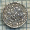 9871 MONEDA -MAREA BRITANIE - SIX PENCE -anul 1953 -starea care se vede, Europa