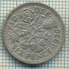 9847 MONEDA -MAREA BRITANIE - SIX PENCE -anul 1956 -starea care se vede