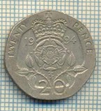 9840 MONEDA -MAREA BRITANIE - TWENTY PENCE -anul 1994 -starea care se vede, Europa