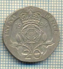 9840 MONEDA -MAREA BRITANIE - TWENTY PENCE -anul 1994 -starea care se vede