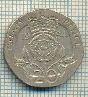 9840 MONEDA -MAREA BRITANIE - TWENTY PENCE -anul 1994 -starea care se vede foto