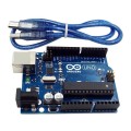 Arduino UNO R3 MEGA328P ATMEGA16U2 sigilat + cablu usb Arduino UNO R3 MEGA328P ATMEGA16U2 sigilat + cablu usb
