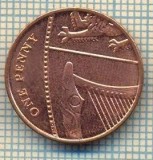 9821 MONEDA -MAREA BRITANIE - ONE PENNY -anul 2013 -starea care se vede