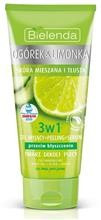 3 in 1 Gel de Curatat Scrub si Ser cu Lime si Castravete Bielenda Niavis 150ml Cod: 2165bie foto