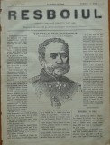 Cumpara ieftin Ziarul Resboiul, nr. 9, 187 , gravura, Contele Kotzebue, Guvernatorul Varsoviei