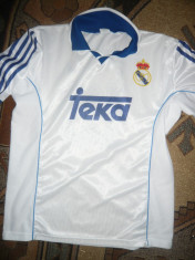 Tricou al Echipei Fotbal Real Madrid - Jucator Figo , Masura XL foto