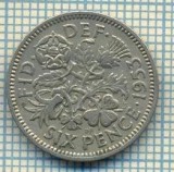 9853 MONEDA -MAREA BRITANIE - SIX PENCE -anul 1953 -starea care se vede