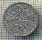 9866 MONEDA -MAREA BRITANIE - SIX PENCE -anul 1958 -starea care se vede, Europa