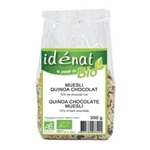 Muesli Quinoa cu Ciocolata Bio Idenat 350gr Cod: 6829 foto