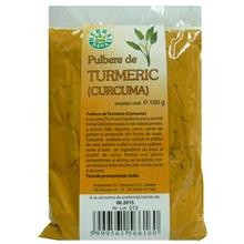 Turmeric Pulbere Herbavit 100gr Cod: 25171 foto
