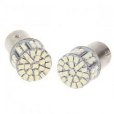 Set 2 becuri 50 SMD LED auto 12V (stop - frana) foto