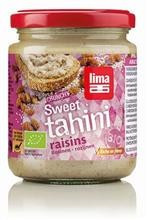 Tahini Crunchy cu Stafide Bio Lima 250gr Cod: 5411788046565 foto