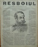 Cumpara ieftin Ziarul Resboiul, nr. 7, 1877, gravura, general Timaseff