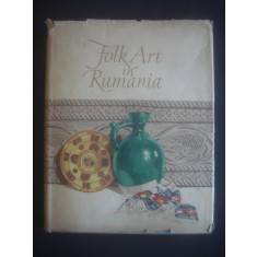 FOLK ART IN ROMANIA * ARTA POPULARA IN ROMANIA {1955, bogat ilustrata}