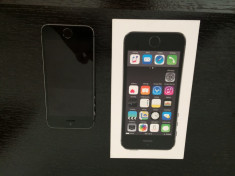 Iphone 5S 16GB Space Grey Impecabil Full Box Garantie foto