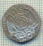 9837 MONEDA -MAREA BRITANIE - TWENTY PENCE -anul 1997 -starea care se vede, Europa