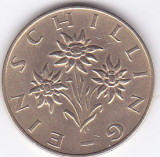 Moneda Austria 1 Schilling 1971 - KM#2886 XF++/ aUNC, Europa