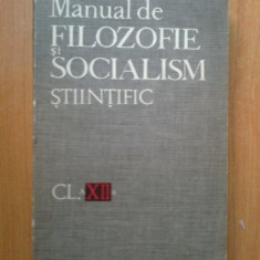 w2 Manual De Filozofie Socialism Stiintific Clasa A Xii A