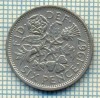 9890 MONEDA -MAREA BRITANIE - SIX PENCE -anul 1967 -starea care se vede, Europa